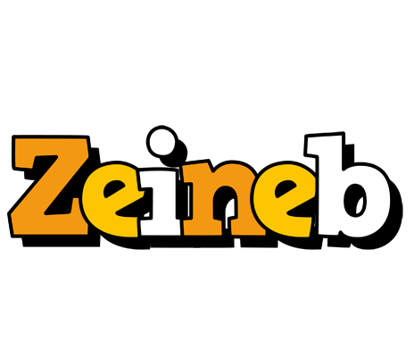 Zeineb cartoon logo