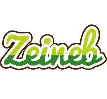 Zeineb golfing logo