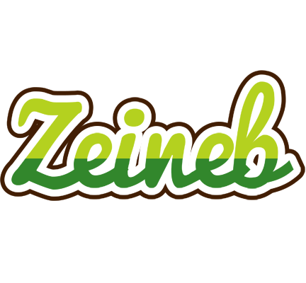 Zeineb golfing logo