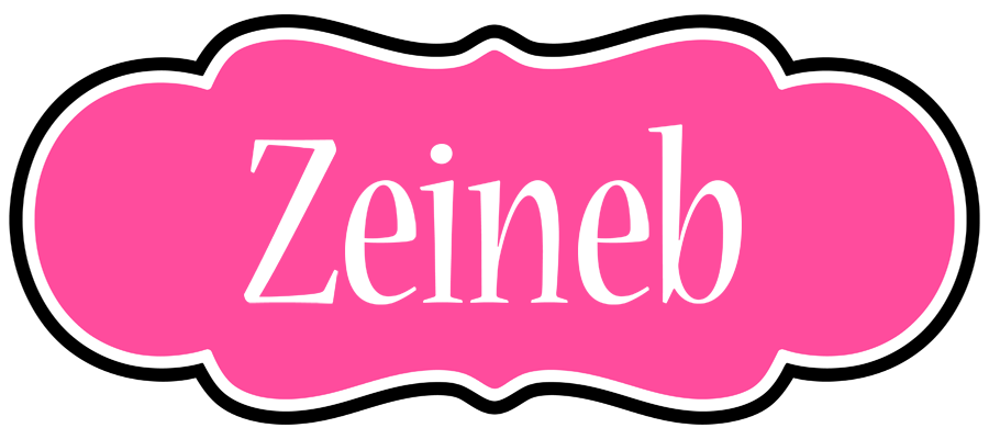 Zeineb invitation logo