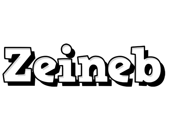 Zeineb snowing logo