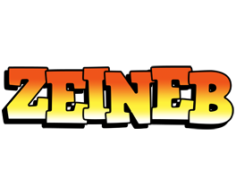 Zeineb sunset logo