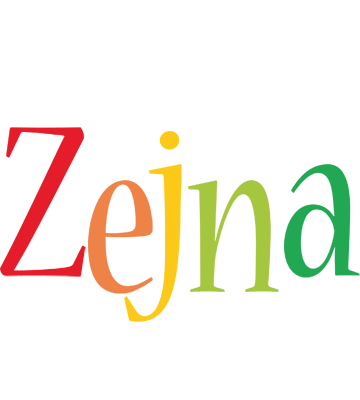 Zejna birthday logo