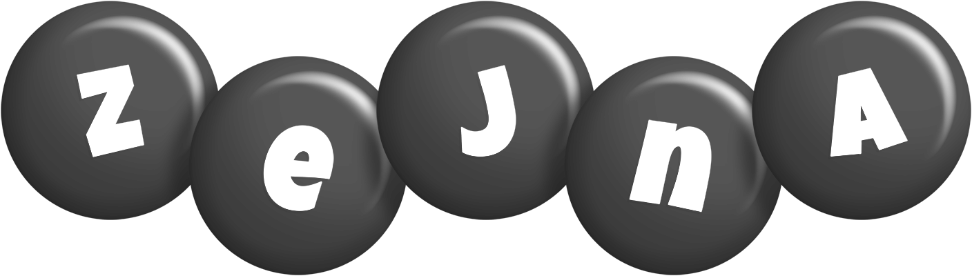 Zejna candy-black logo