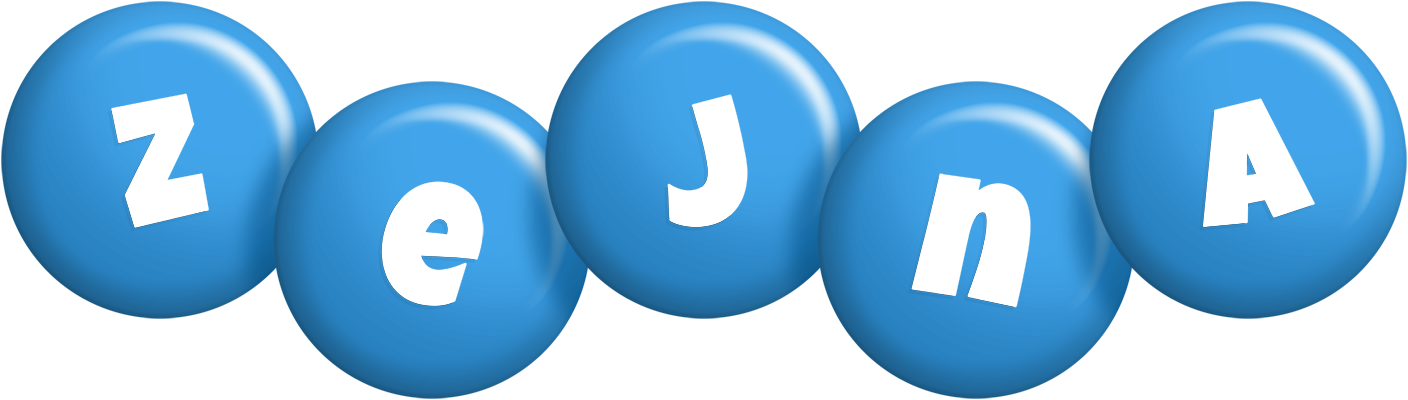 Zejna candy-blue logo
