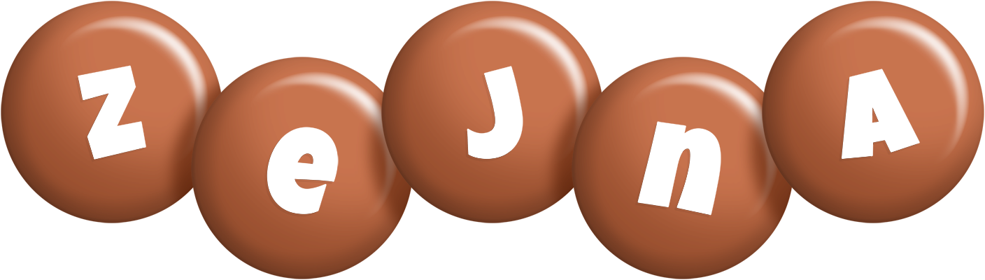 Zejna candy-brown logo