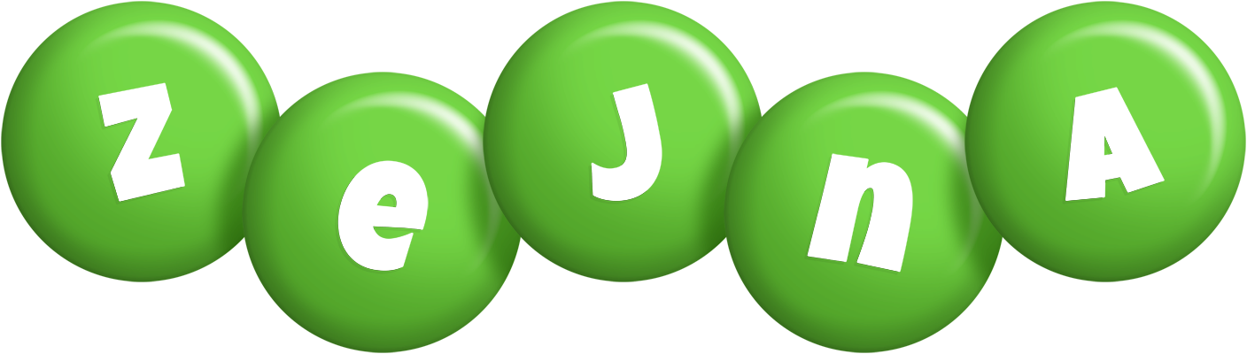 Zejna candy-green logo