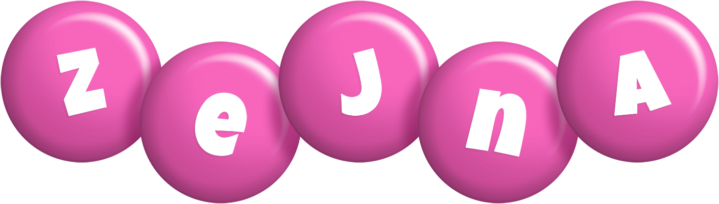 Zejna candy-pink logo