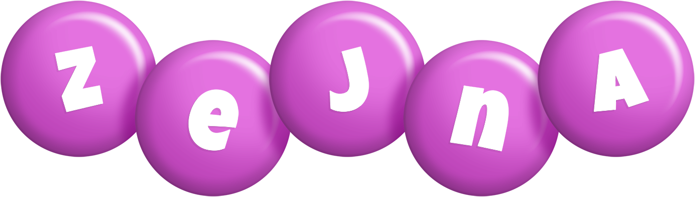 Zejna candy-purple logo