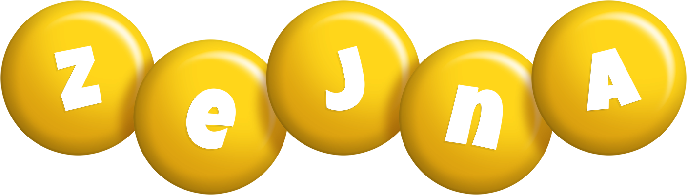 Zejna candy-yellow logo