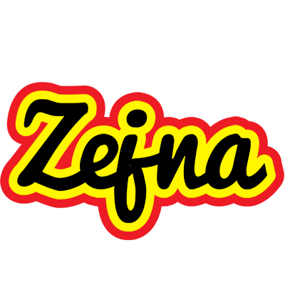 Zejna flaming logo