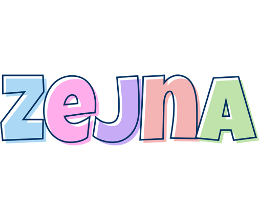 Zejna pastel logo