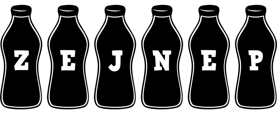 Zejnep bottle logo