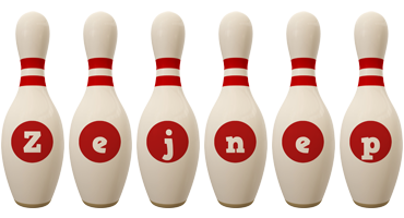 Zejnep bowling-pin logo