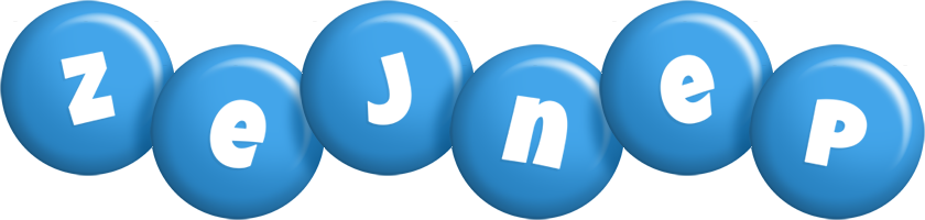 Zejnep candy-blue logo