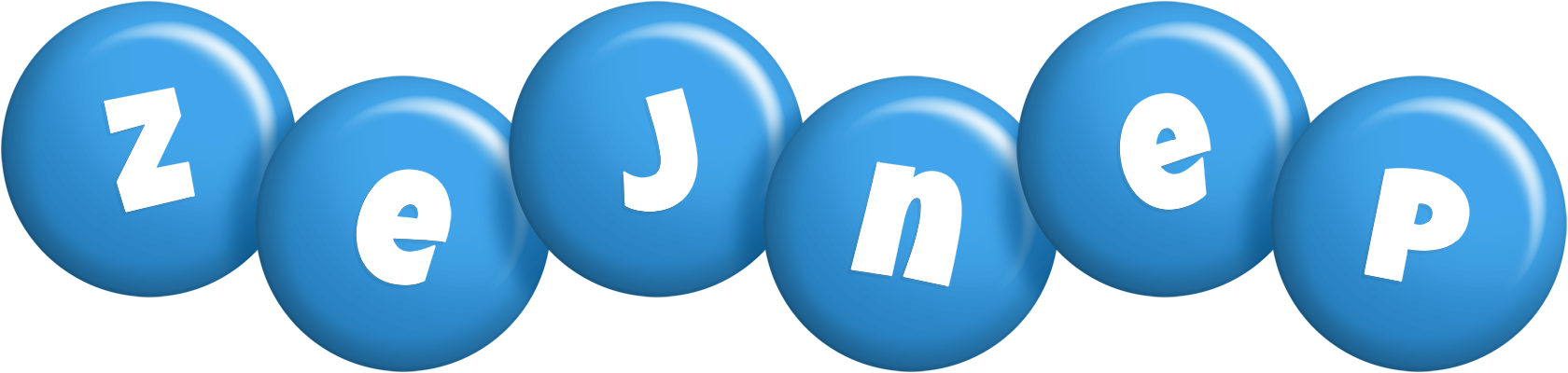 Zejnep candy-blue logo
