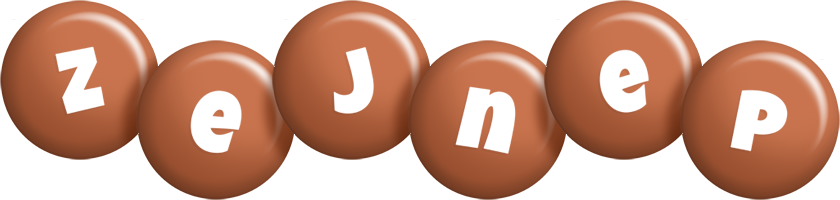 Zejnep candy-brown logo