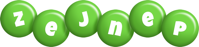 Zejnep candy-green logo