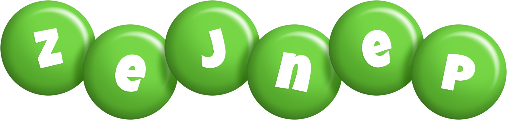 Zejnep candy-green logo