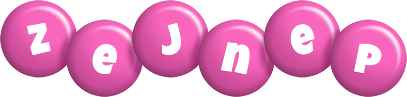 Zejnep candy-pink logo