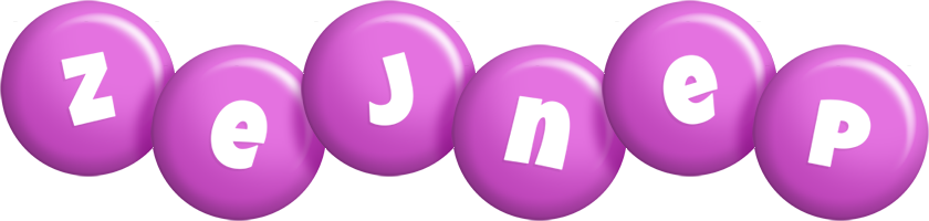 Zejnep candy-purple logo