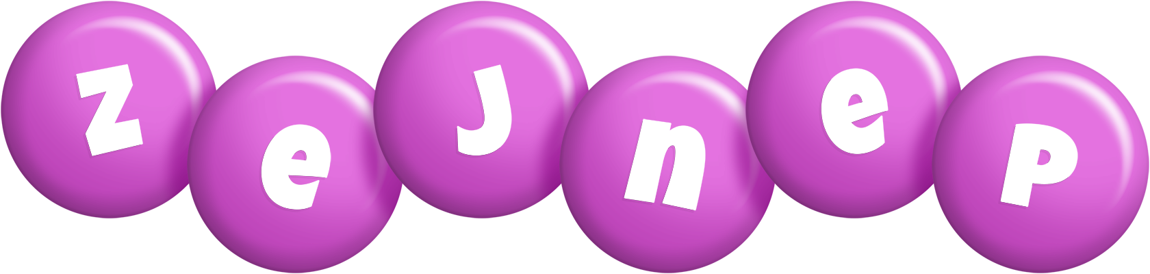 Zejnep candy-purple logo