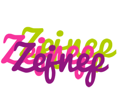 Zejnep flowers logo