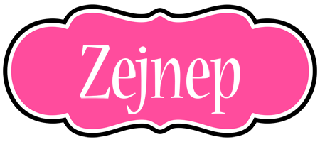 Zejnep invitation logo