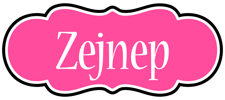 Zejnep invitation logo