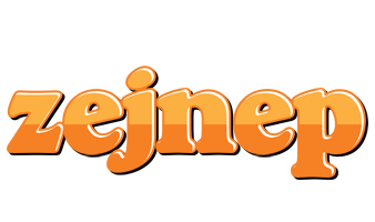 Zejnep orange logo