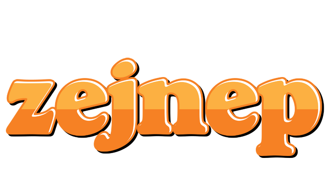 Zejnep orange logo