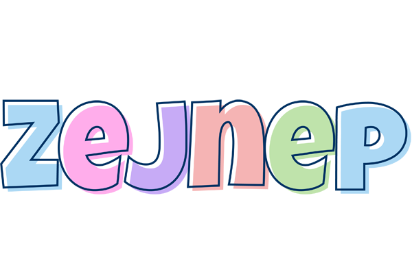 Zejnep pastel logo