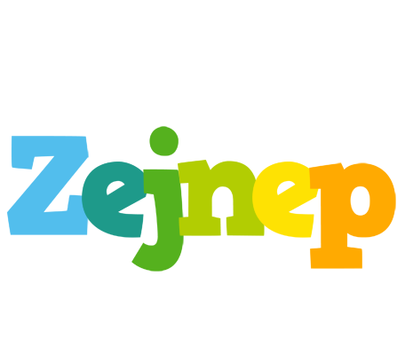Zejnep rainbows logo