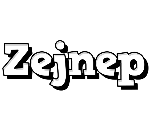 Zejnep snowing logo