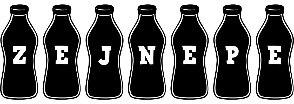 Zejnepe bottle logo