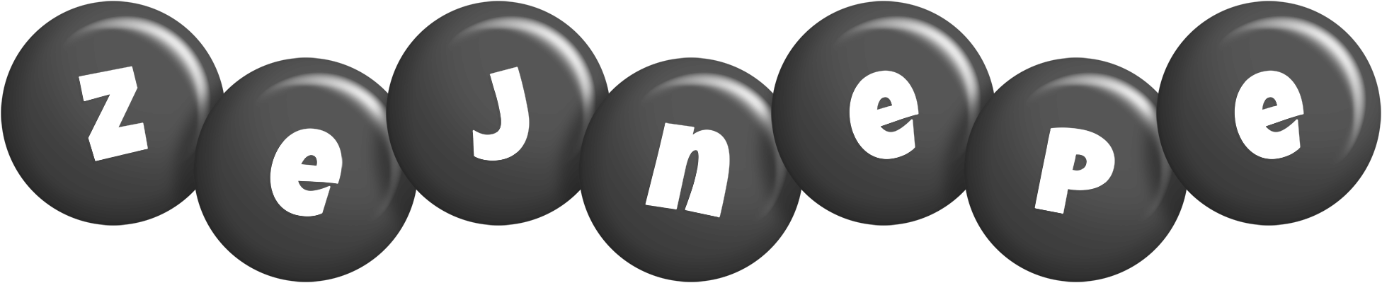 Zejnepe candy-black logo