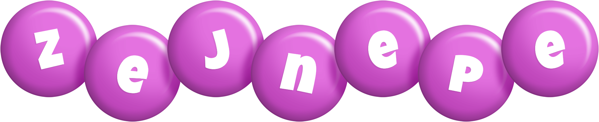 Zejnepe candy-purple logo