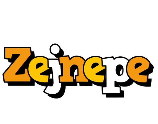 Zejnepe cartoon logo