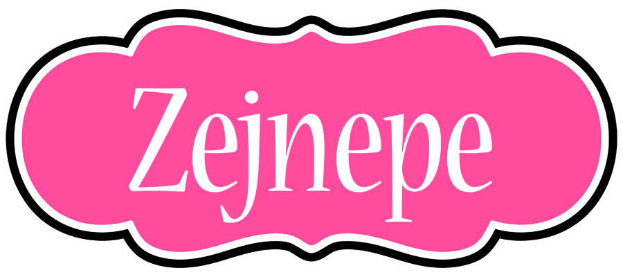 Zejnepe invitation logo