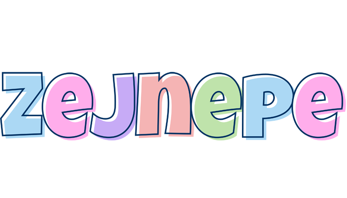Zejnepe pastel logo
