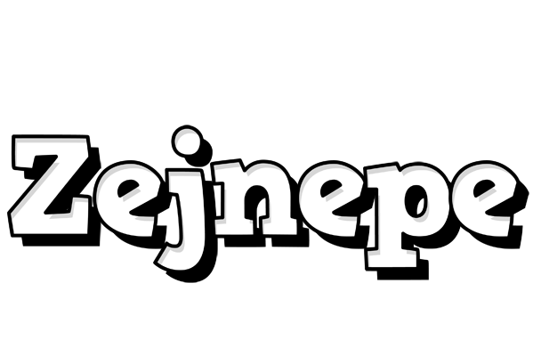 Zejnepe snowing logo