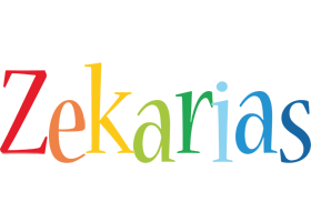 Zekarias birthday logo