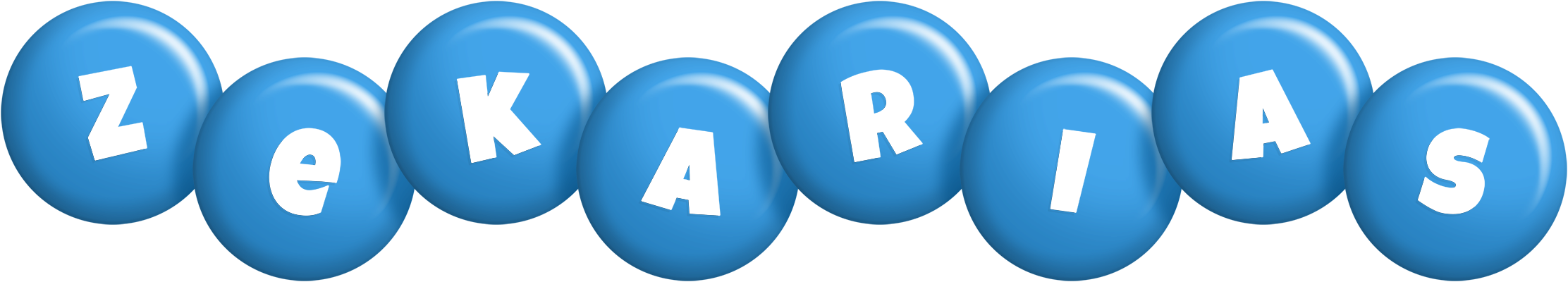Zekarias candy-blue logo