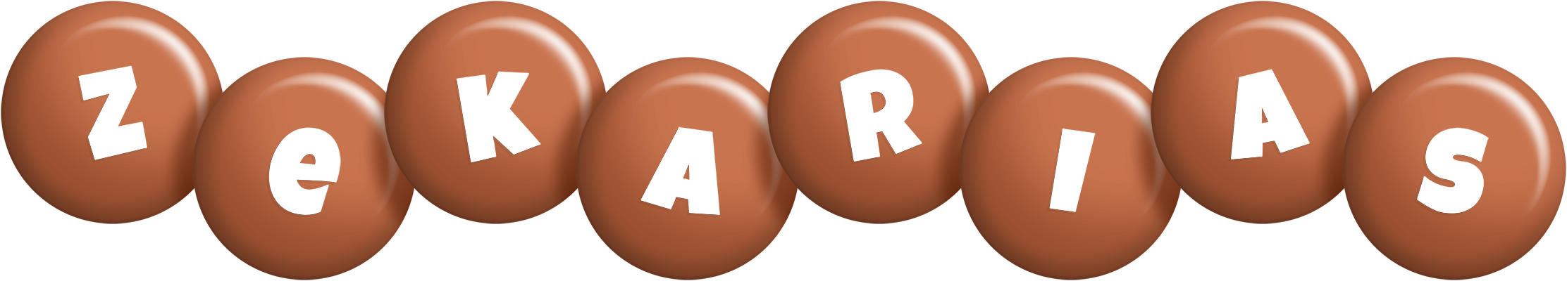 Zekarias candy-brown logo