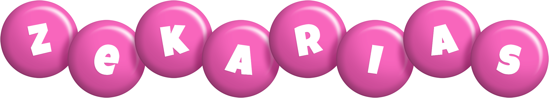 Zekarias candy-pink logo