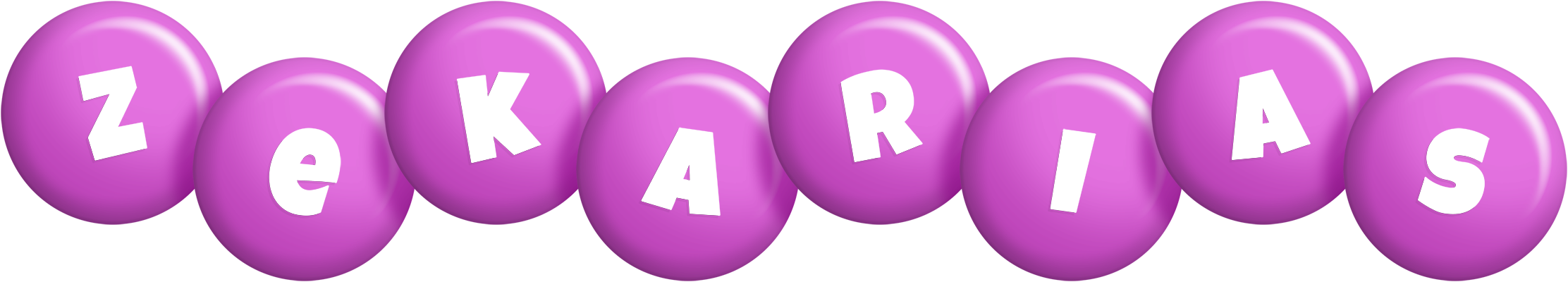 Zekarias candy-purple logo