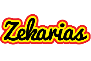 Zekarias flaming logo