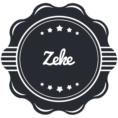 Zeke badge logo