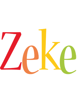 Zeke birthday logo