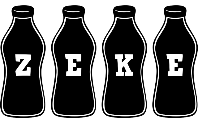 Zeke bottle logo